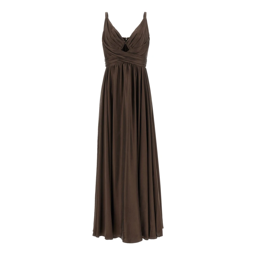 Zimmermann Vestido Largo Dresses Mujer Marrón S