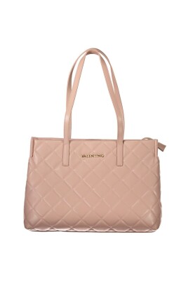pink-polyethylene-women-shoulder-bag