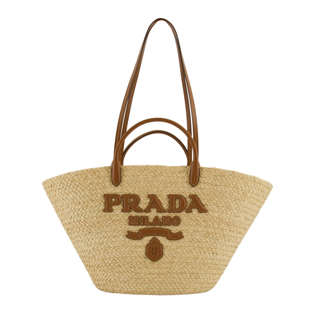 Prada Women's Beige Bags - Shopping Bags - One Size - Bags