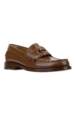 Herr Slip-On Läderloafers