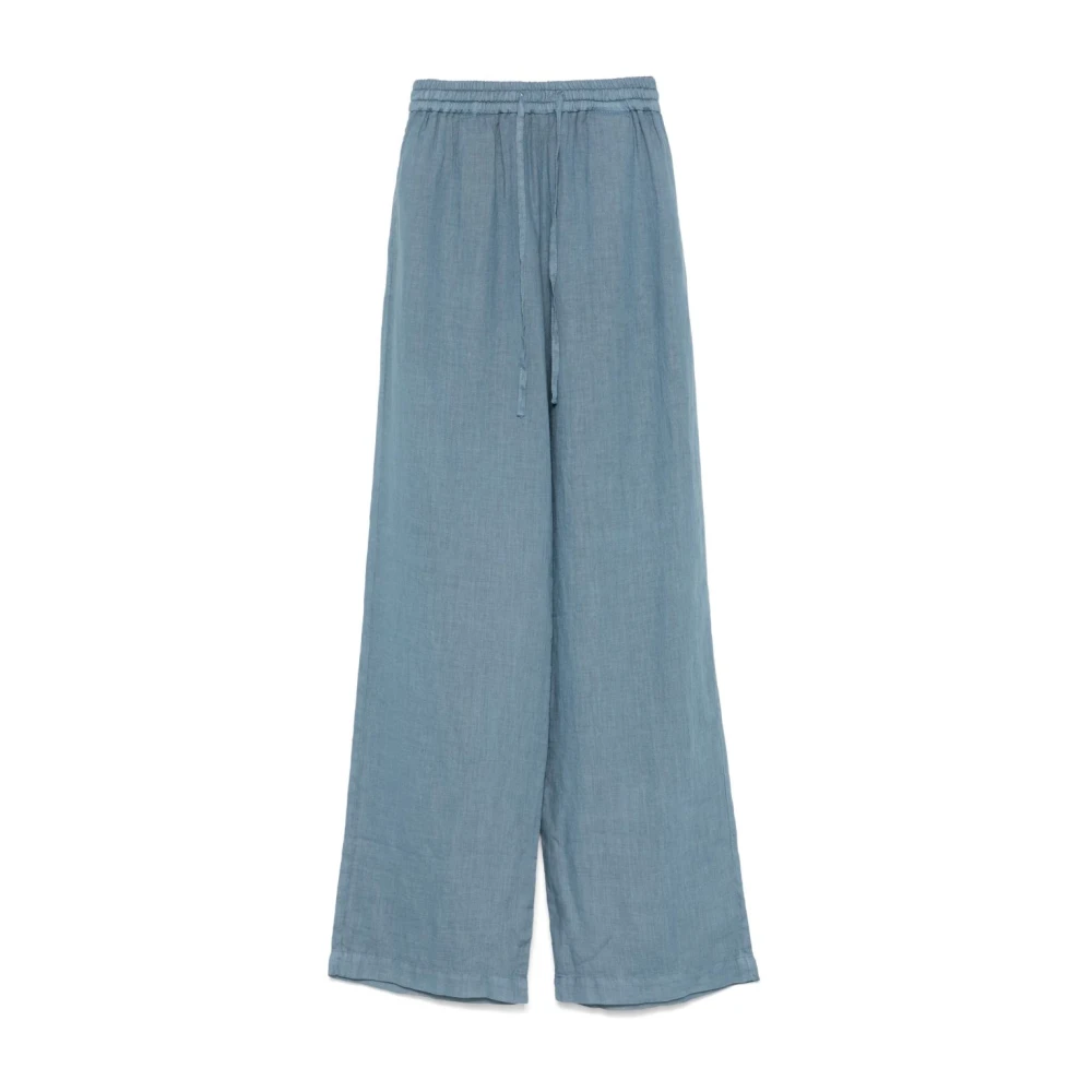 Fay Blauwe Elastische Trekkoord Jeans Blue Dames
