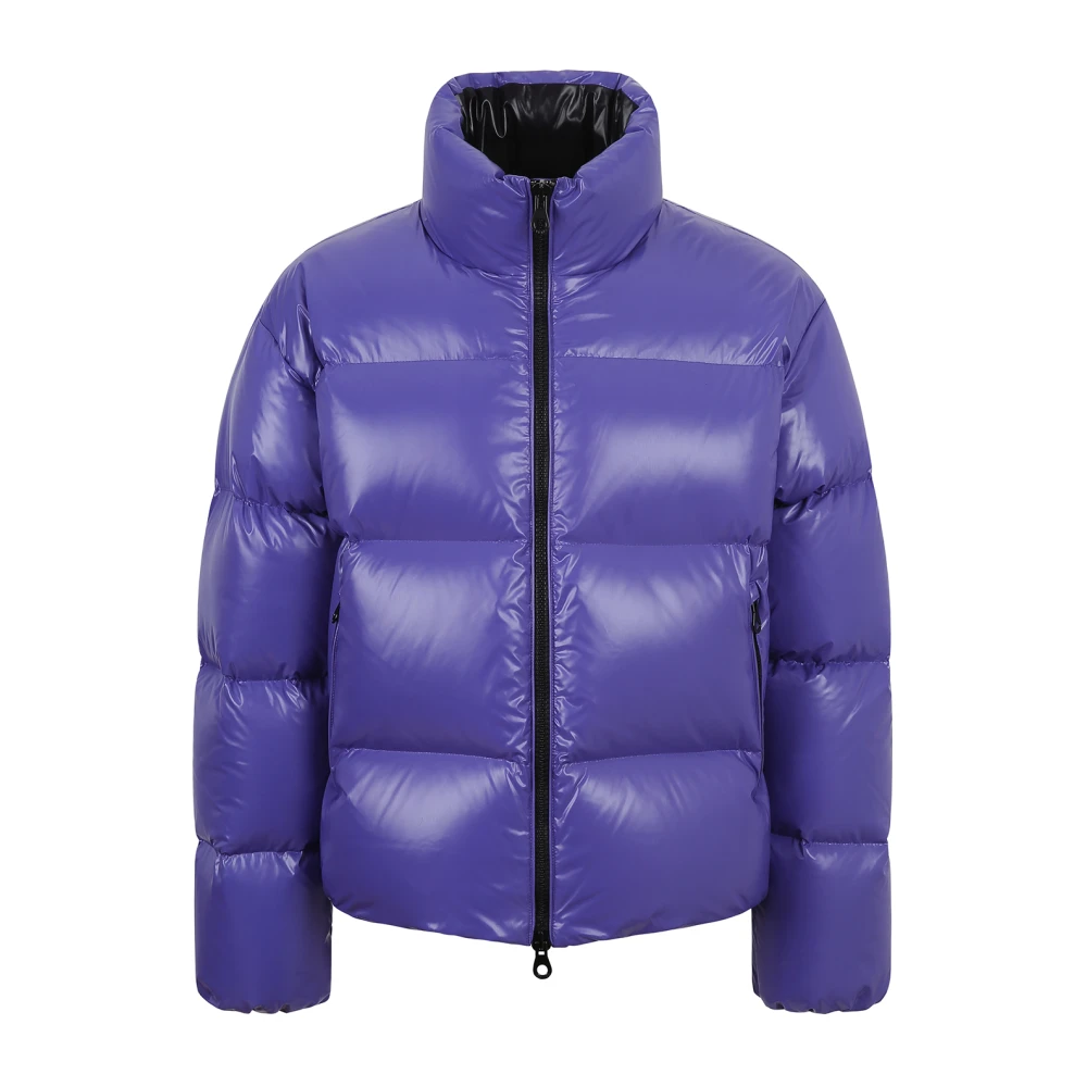 Duvetica Paarse Gewatteerde Pufferjas Aw23 Purple Heren