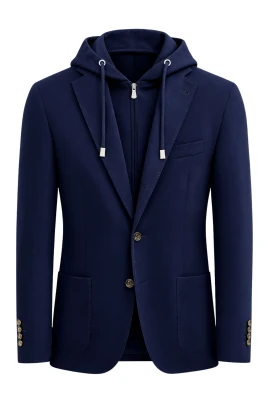 Convertible Wool Blazer