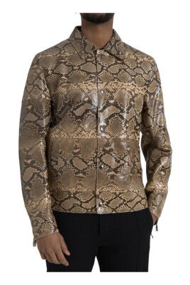 python-leather-biker-jacket-beige