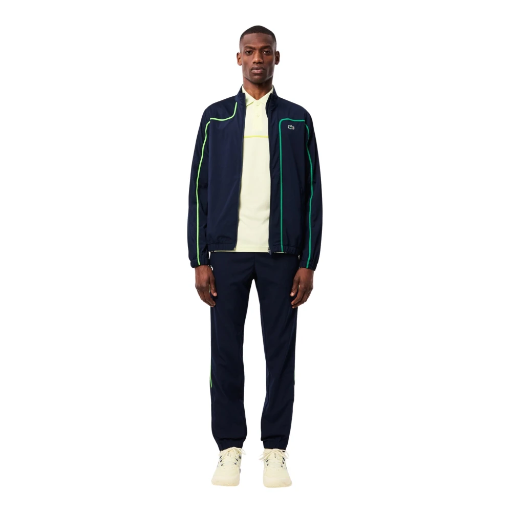 Lacoste Colorblock Trainingspak Heren Donkerblauw Blue Heren