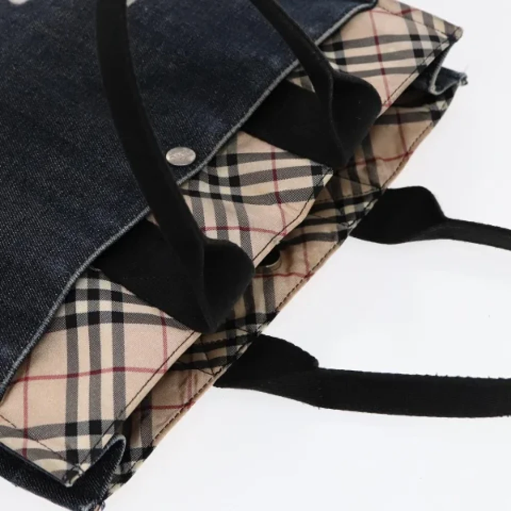 Burberry Vintage Pre-owned Nylon totes Blue Dames