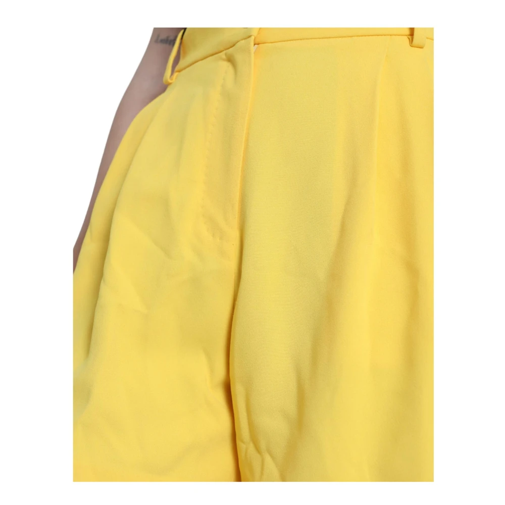Dolce & Gabbana Short Shorts Yellow Dames