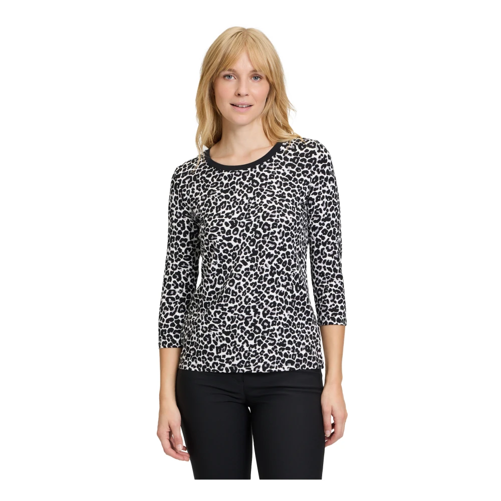 Betty Barclay Leopard Print Casual Shirt Multicolor Dames