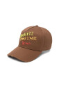 brown-cap-with-embroidered-slogan