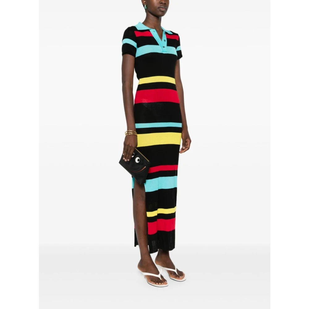 Anya Hindmarch Zwarte Econyl Ooglapjes Tas Black Dames