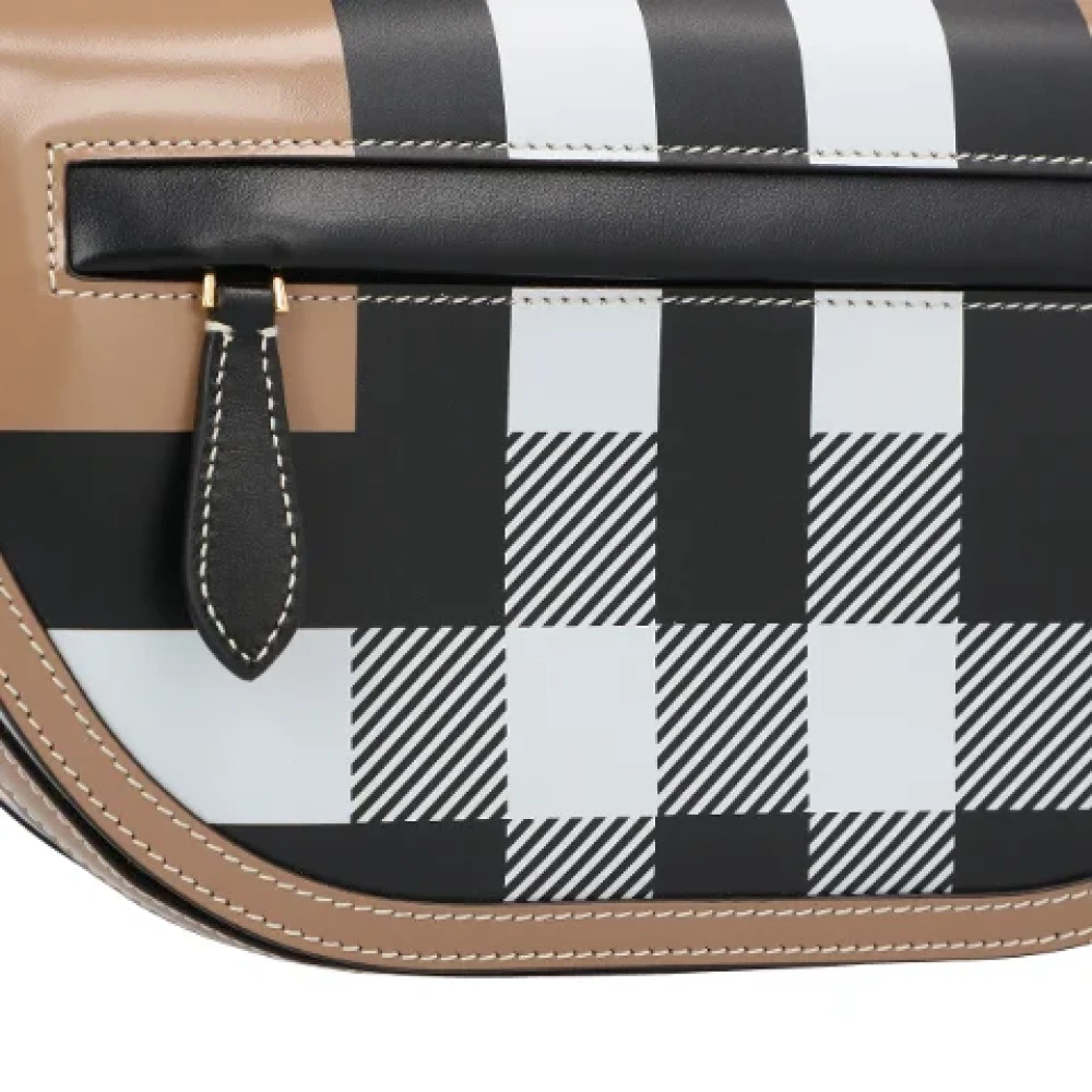 Burberry Leather shoulder-bags Brown Dames