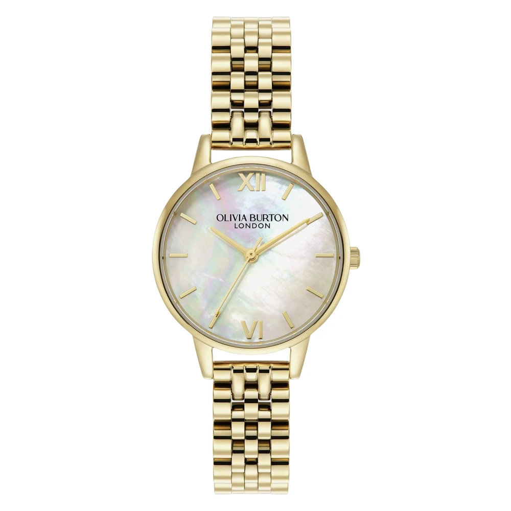Olivia Burton Women's Yellow Classic Bracelet Watch