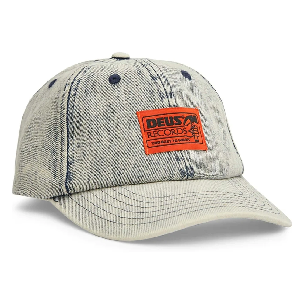 Deus Ex Machina Ortiz Denim Cap Blue Unisex