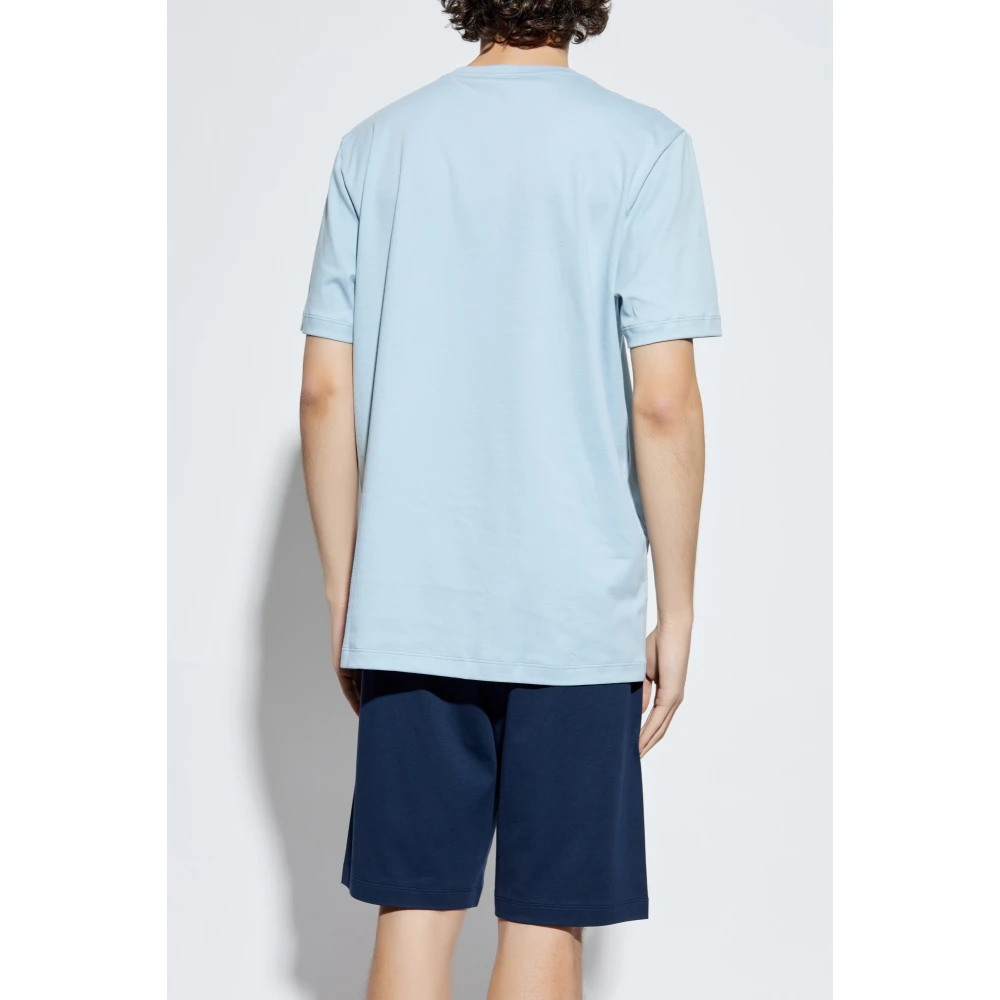 Hanro Pyjama's 'Night & Day' Blue Heren