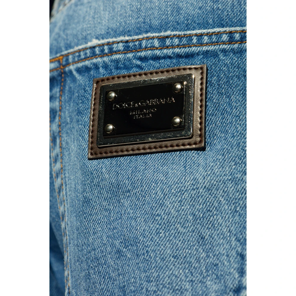 Dolce & Gabbana Jeans met zakken Blue Heren