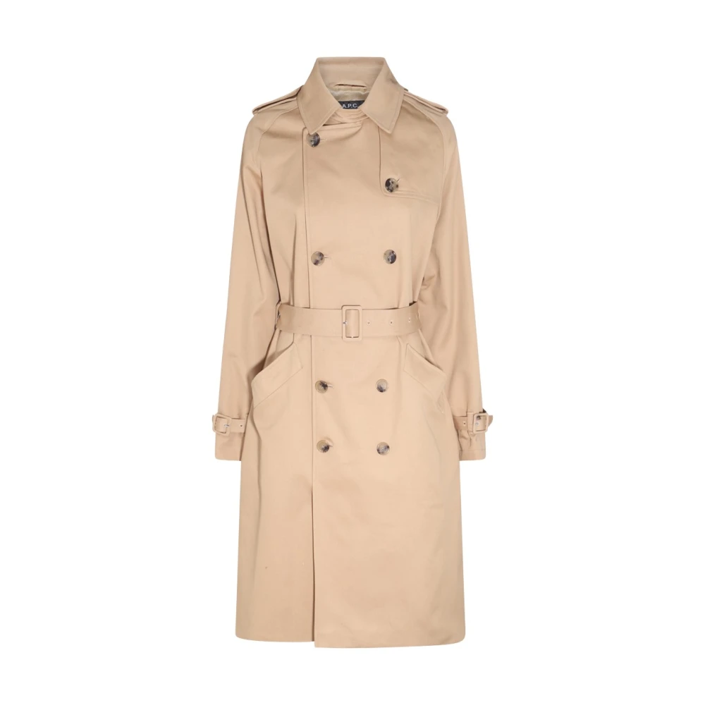 A.p.c. Women's Beige Trench Coat