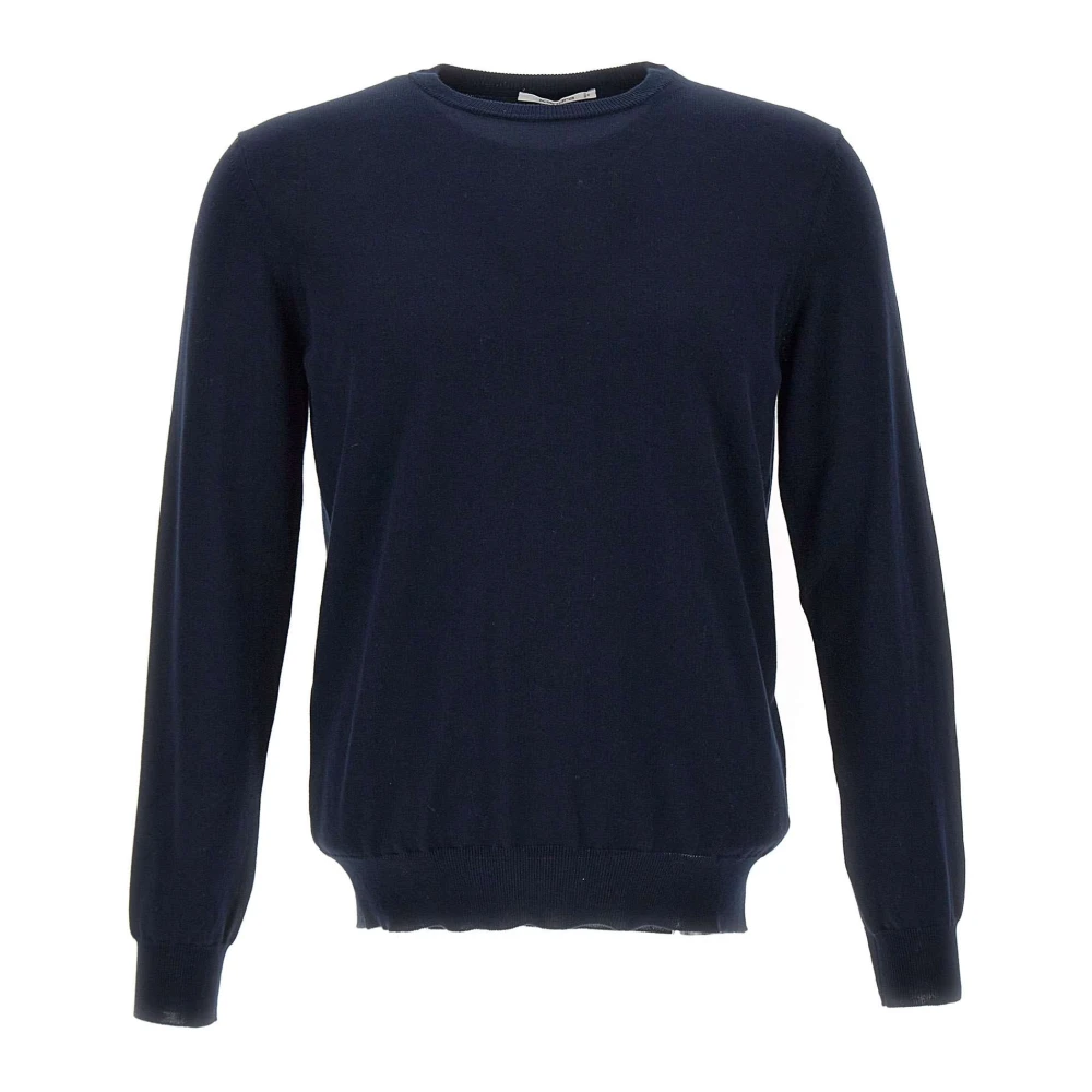 Kangra Men's Blue Crew Neck Sweater