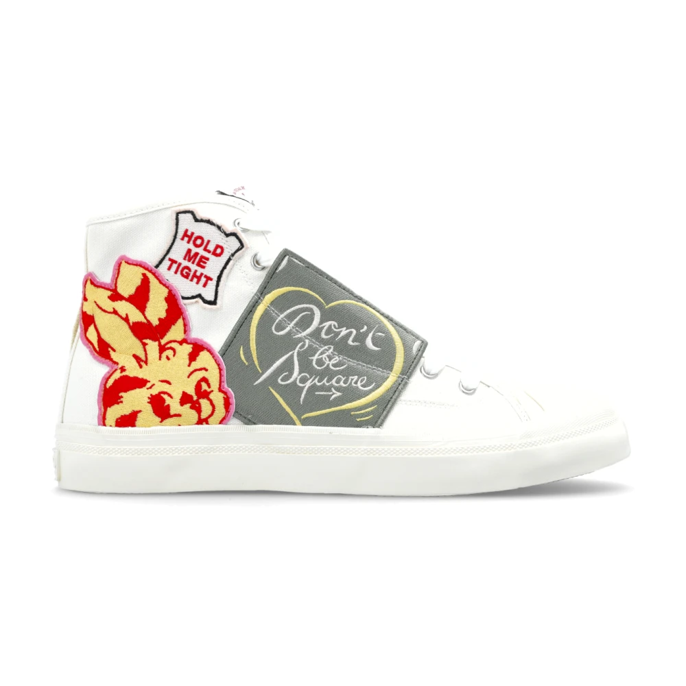 Kenzo Hoshi High Heren Schoenen Wit