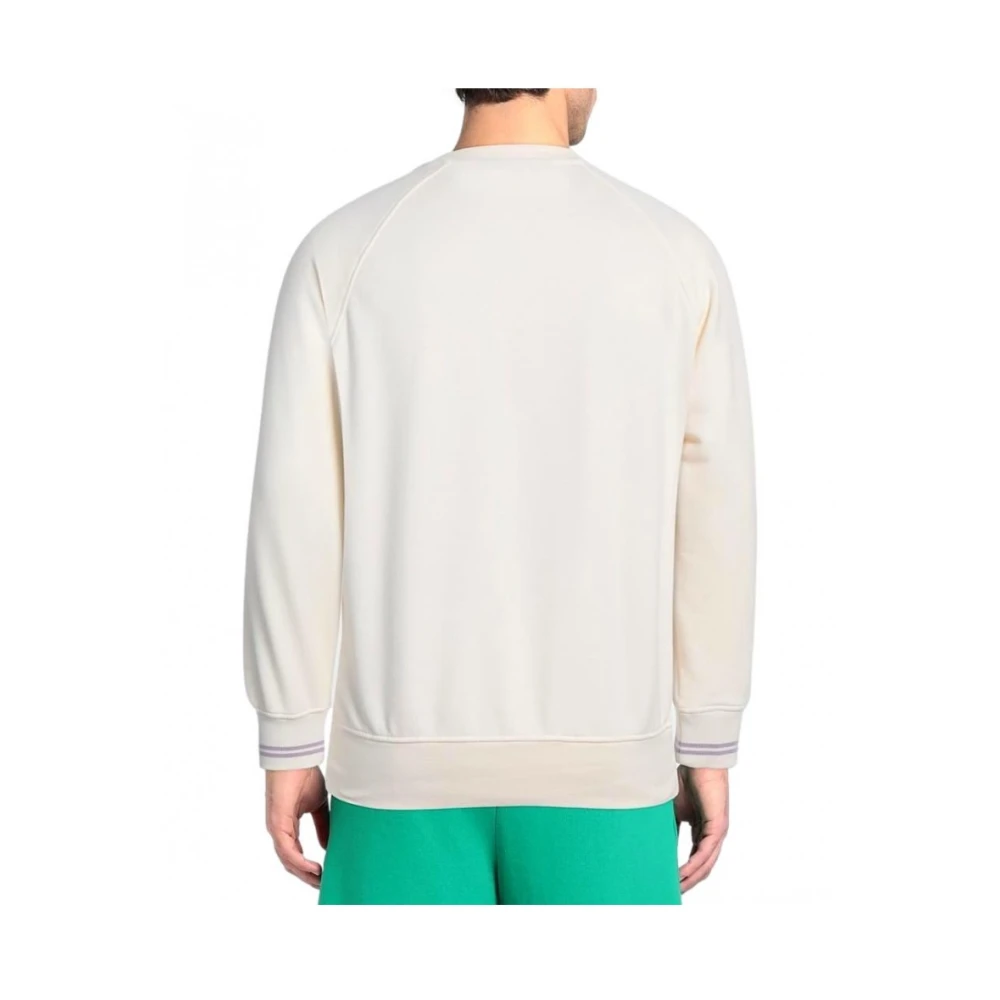 Neil Barrett Beperkte oplage frontprint sweatshirt Beige Heren