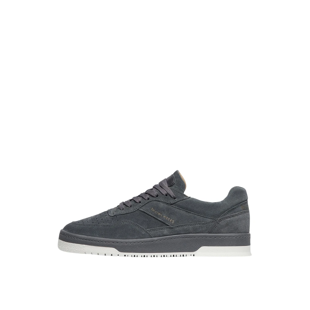 Filling Pieces Ace Suede Dark Heren Schoenen Grijs