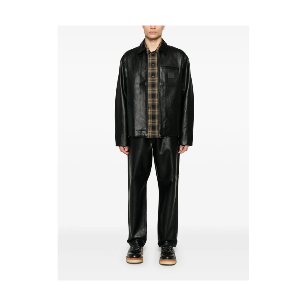 Carhartt WIP Zwarte Knooprits Broek Black Heren