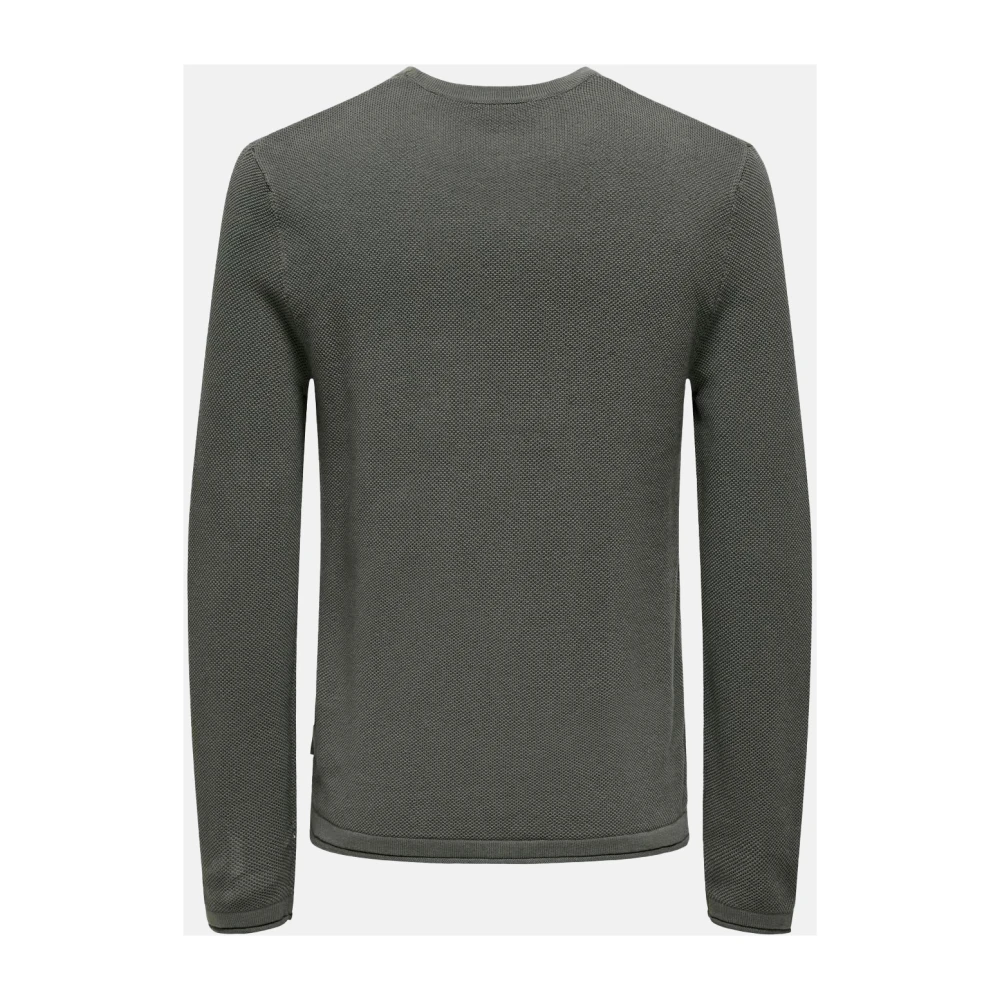 Only & Sons Stijlvolle Breigoed Collectie Gray Heren
