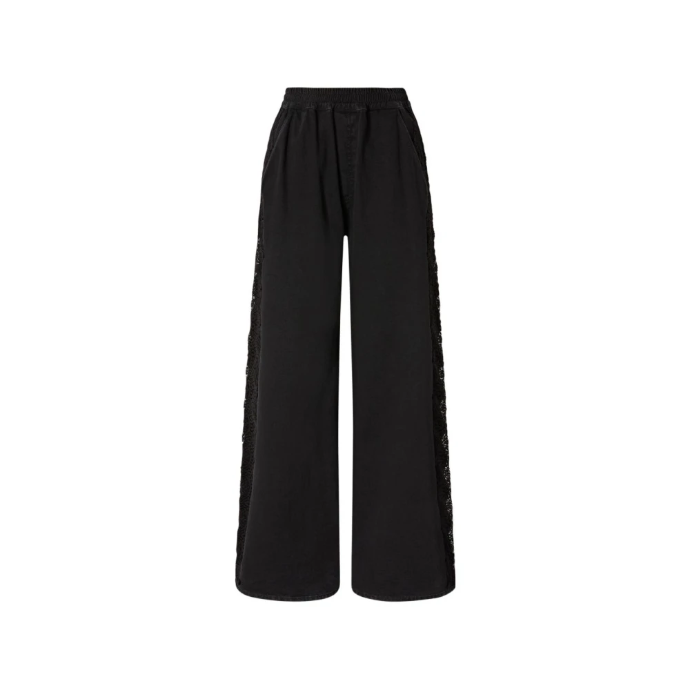 Pinko Donna Nero Pantaloni, L, New,