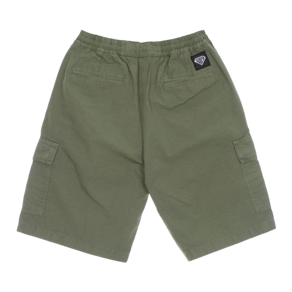 Iuter Ripstop Cargo Shorts met Zakken Green Heren