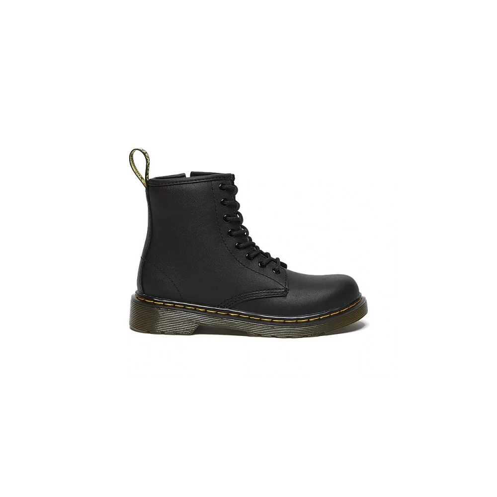 Dr. Martens Svart läder snörstövel Black, Unisex