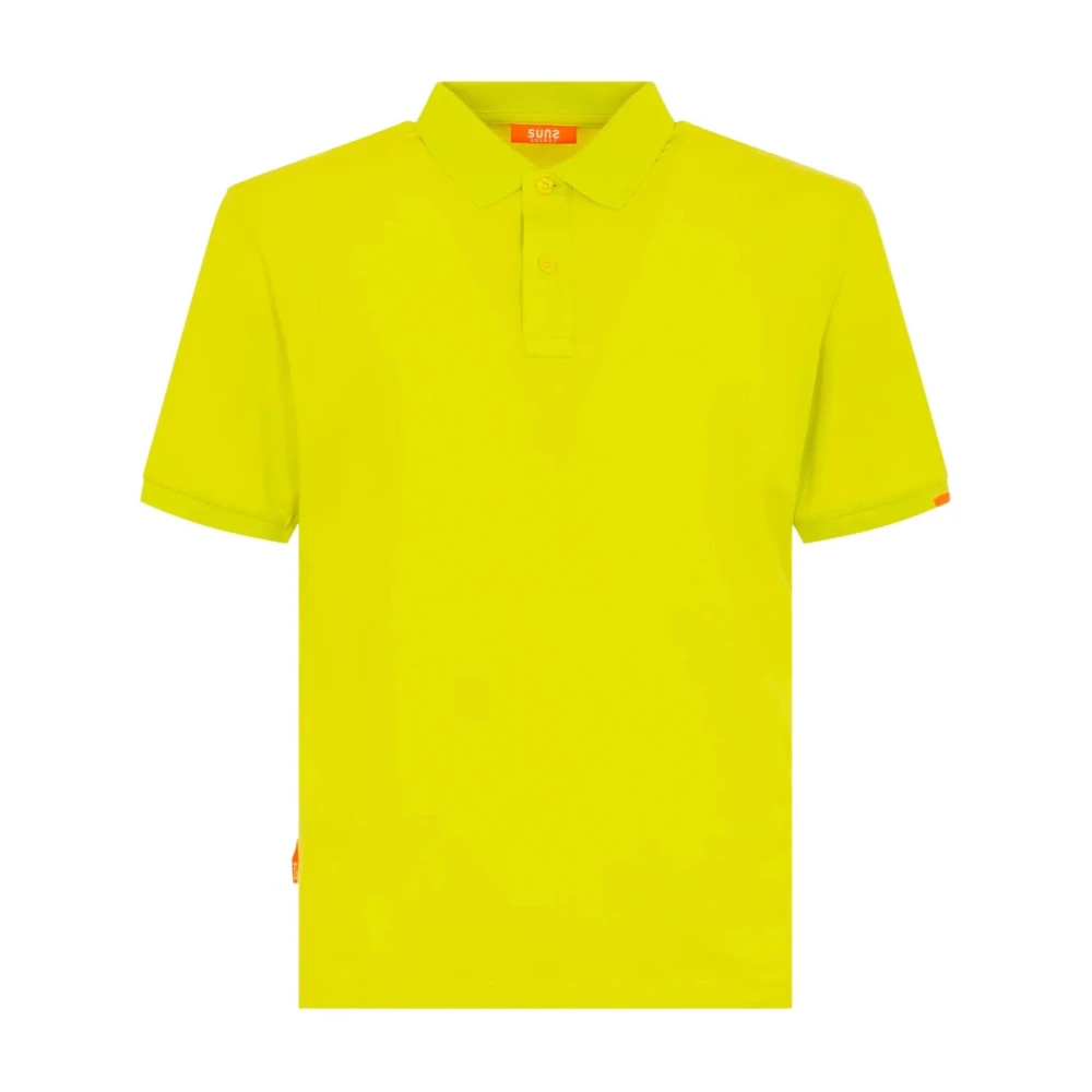 Suns Stijlvolle T-shirt en Polo Green Heren