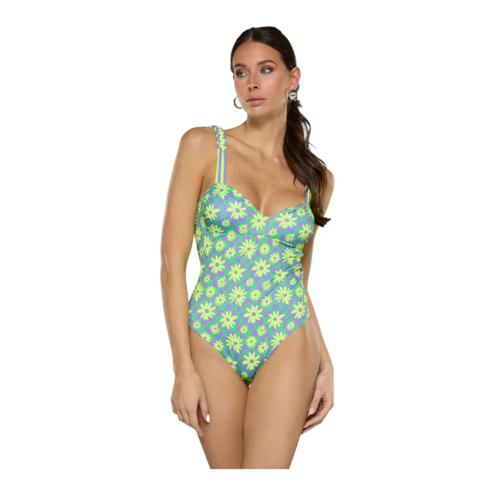 F**k Stijlvol Eendelig Badpak Multicolor Dames