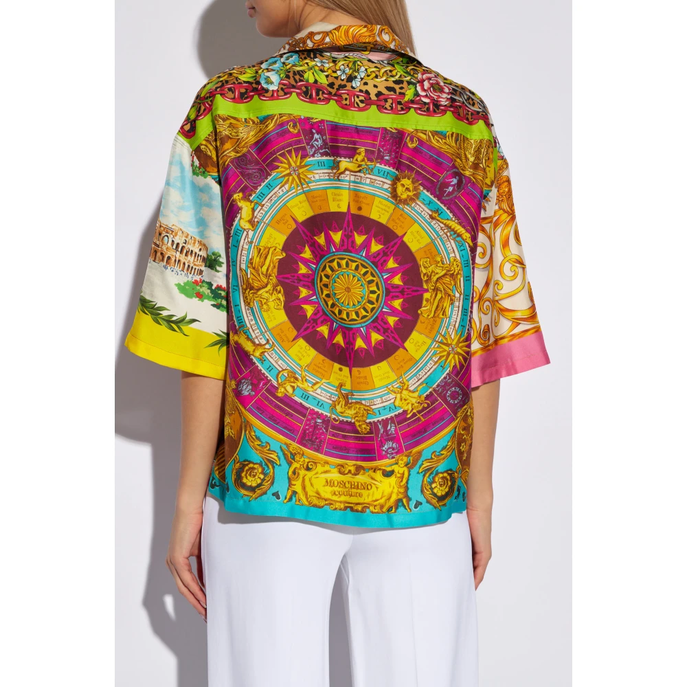 Moschino Bedrukt shirt Multicolor Dames