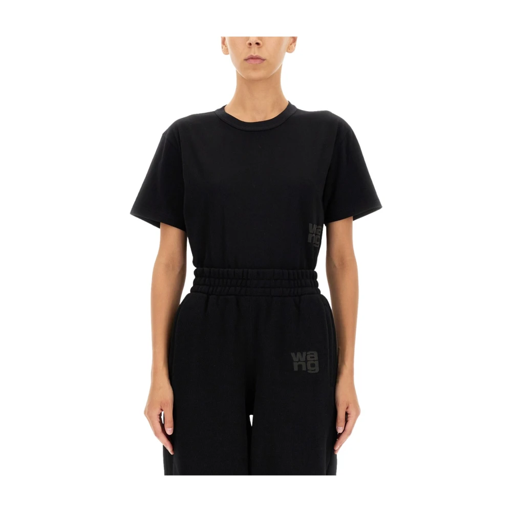 T by Alexander Wang T-shirts Black, Dam