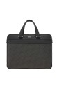 embossed-logo-black-leather-handbag