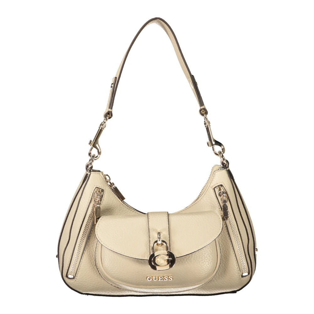Guess Women's Beige Shoulder Bags, One Size, Jessa Bag