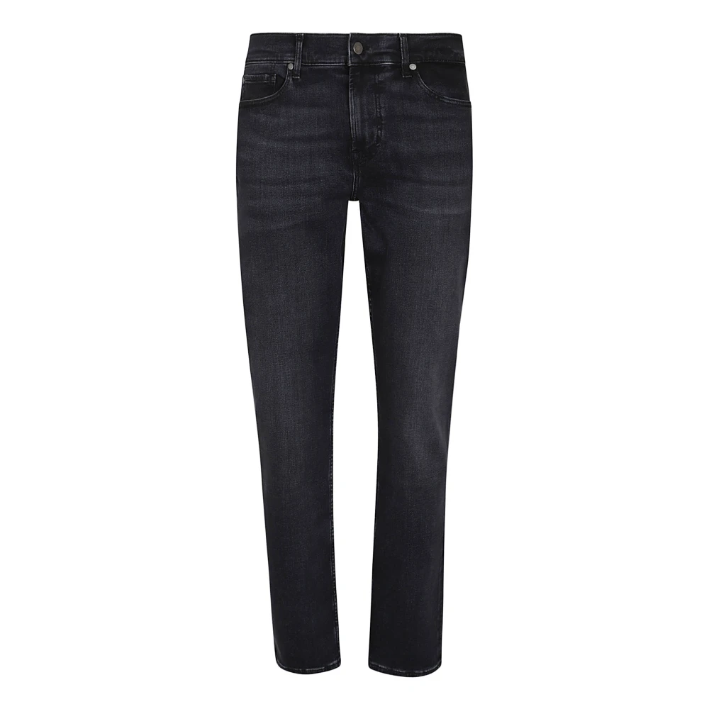 7 For All Mankind Blauwe Jeans Herfst Winter 2024 Blue Heren