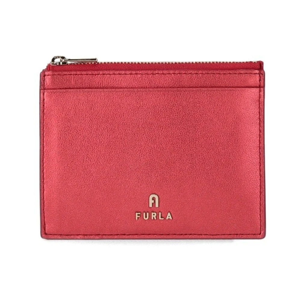 Furla Röd Camelia Korthållare Red, Dam