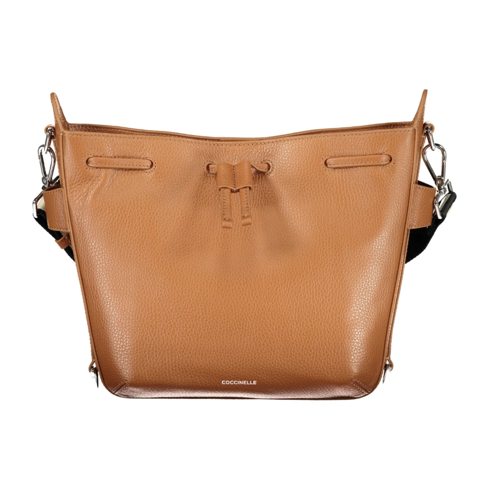 Coccinelle Women's Brown Gretel Ribbon Bag - Shoulder Bags - One Size - Bags