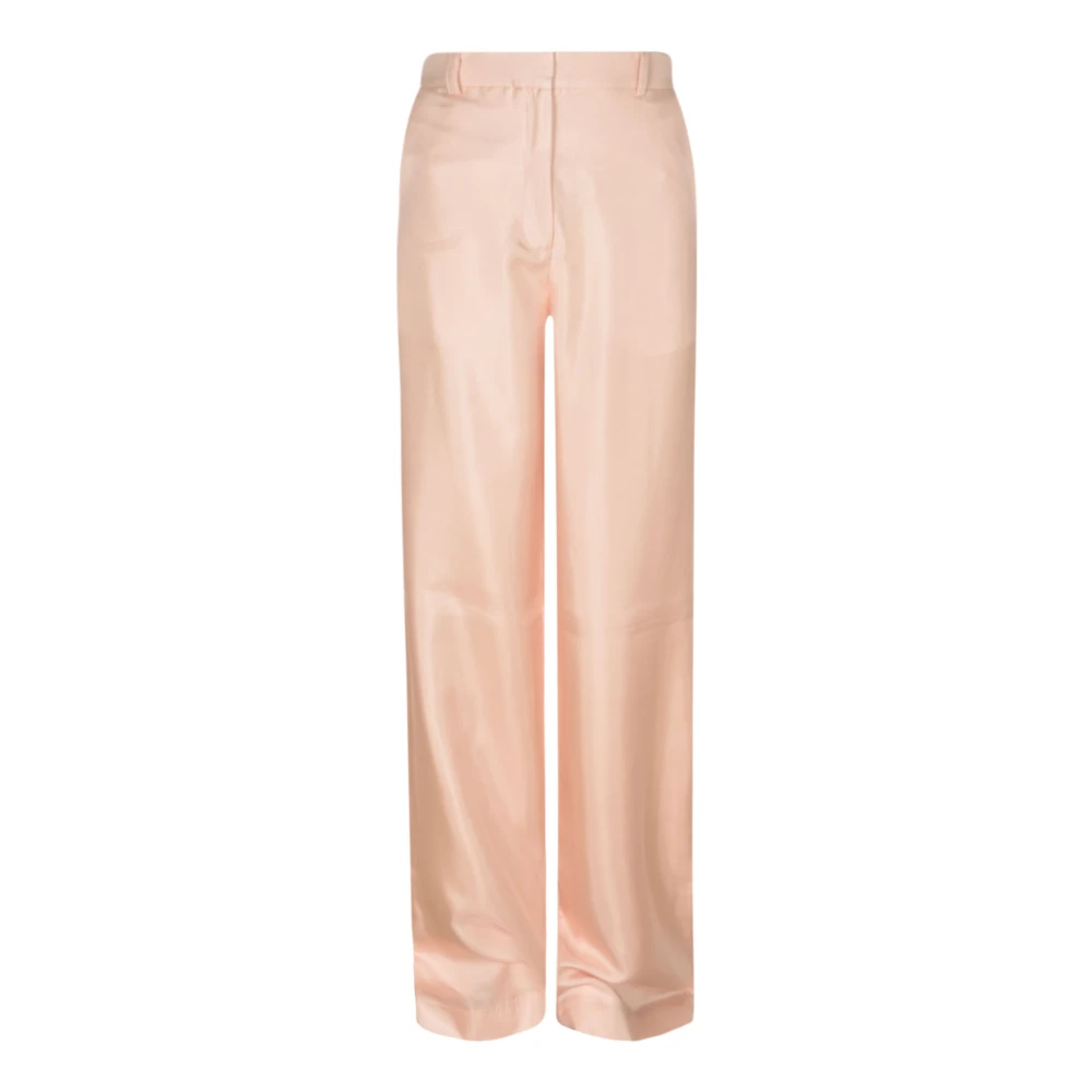 Lanvin Straight Trousers Pink Dames