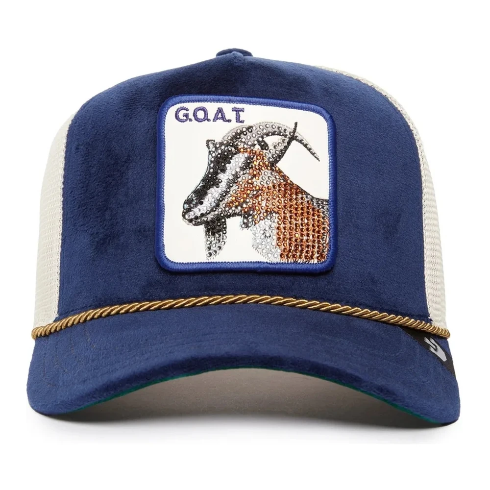 Goorin Bros Saffier Geit Velours Pet Blue Heren