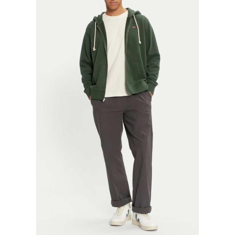 Levi's Sweatshirt Mannen THE Original Housemark Green Heren
