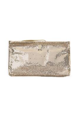 metallic-handtaske