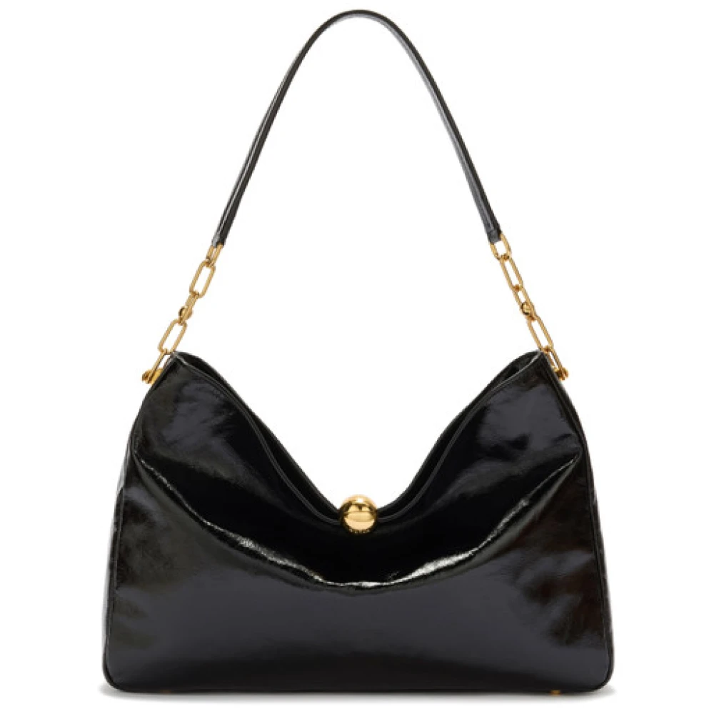 Furla Femme Noir Sacs, Taille: One Size Sfera Soft Shoulder Bag