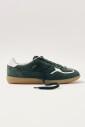 sneakers-en-cuir-vert-foret