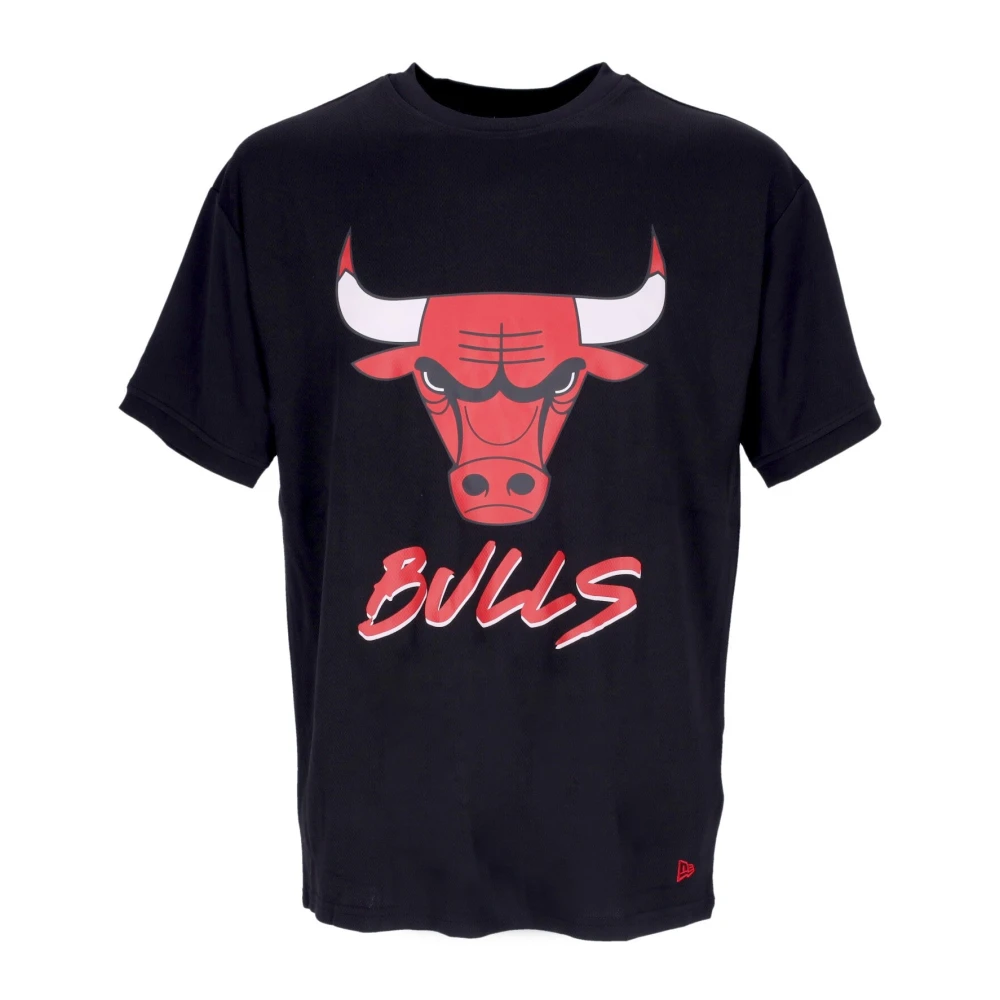 New era Chicago Bulls Script Mesh Tee Blue Heren