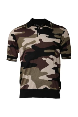 Silke Camo Polo Skjorta
