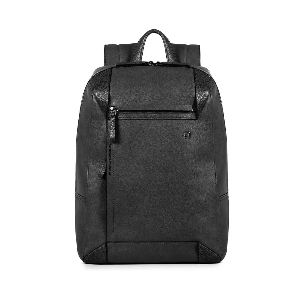 Piquadro Homme Noir Sacs, Taille: One Size Sac À Dos Ordinateur Avec Poche Pour Ipad