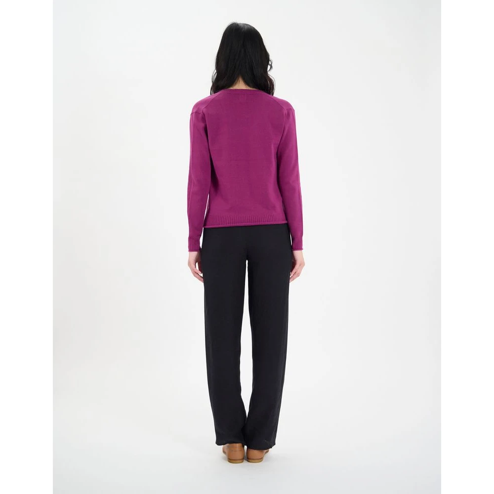 Ines De La Fressange Paris Angelica Sweater Purple Dames