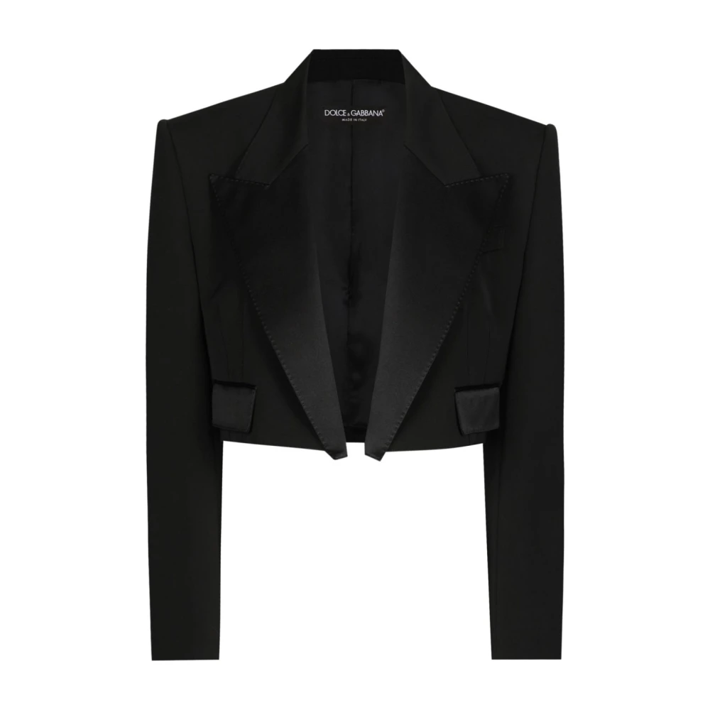 Dolce & Gabbana Donna Nero Giacche, S, New,