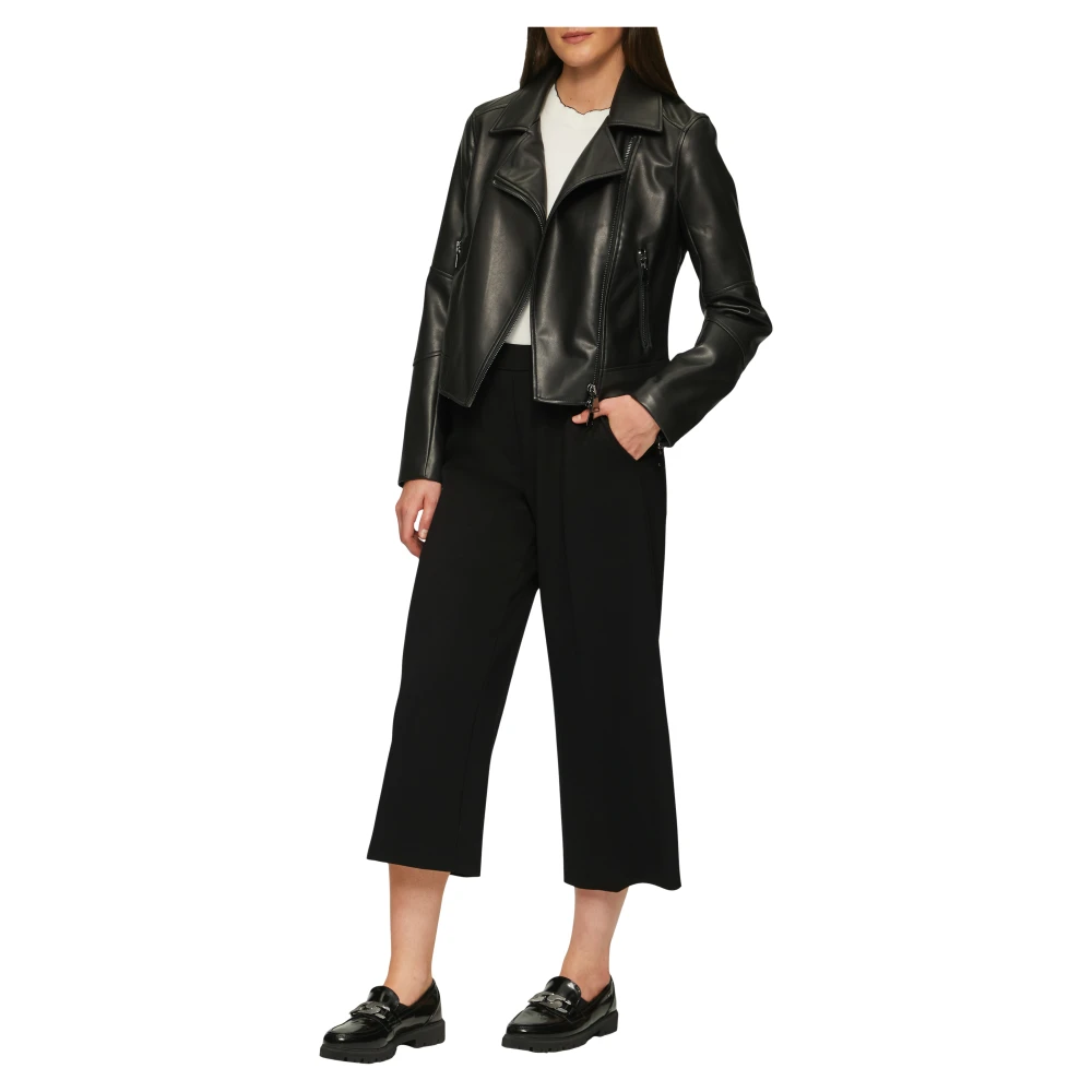 s.Oliver Jersey Culotte met Elastische Inzet Black Dames
